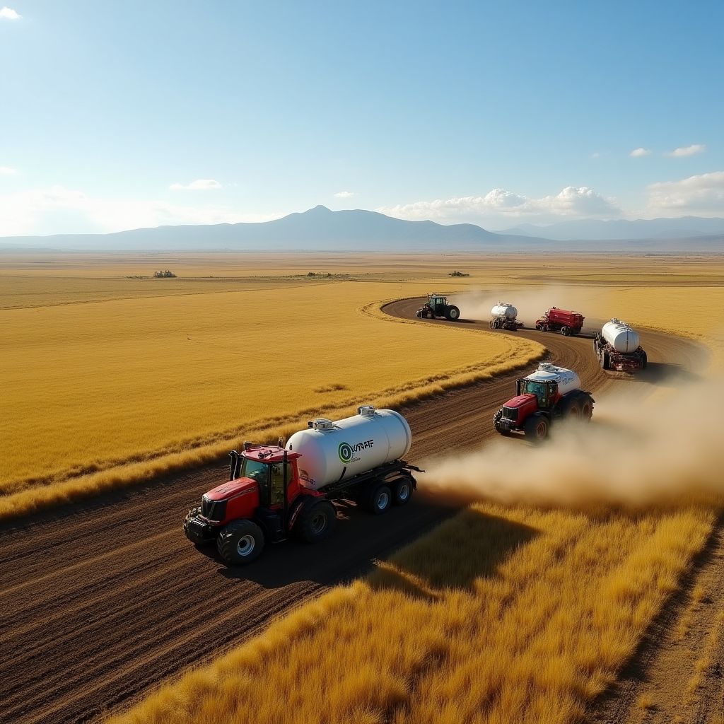 Sector agrícola utilizando YPF