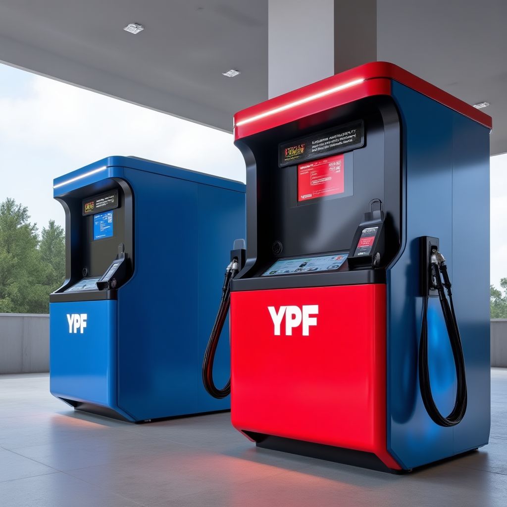 Surtidores de combustible YPF